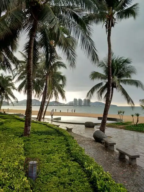 三亚湾风光 - 美篇