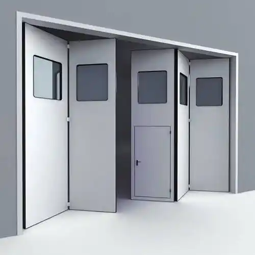 不锈钢折叠门 车间折叠门 厂区折叠门