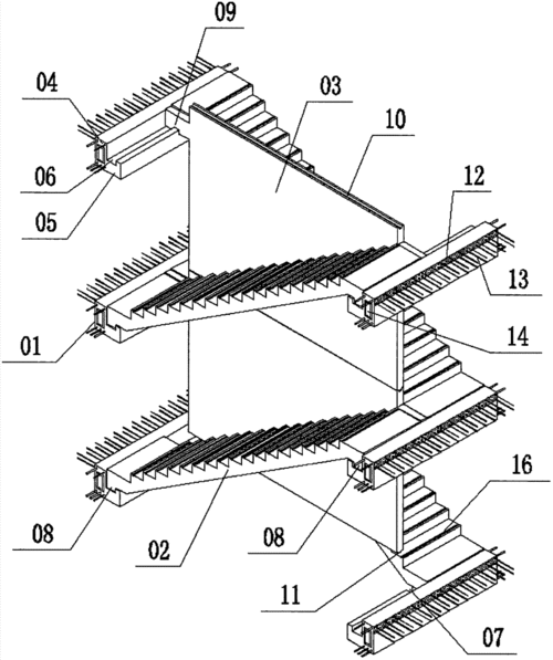 一种装配式剪刀楼梯的制作方法
