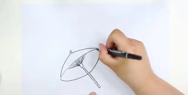 油纸伞怎么画油纸伞怎么画简单又漂亮