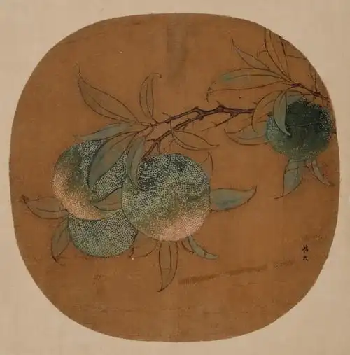 宋代花鸟团扇美得没了朋友