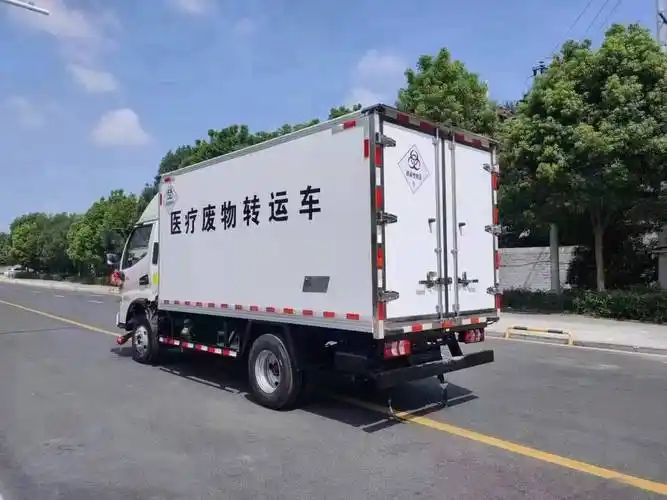 【蓝牌国六医废车 医疗废物转运车 江淮骏铃医疗垃圾运输车】价格_厂