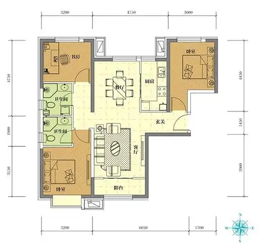 悦山水-这样的户型在自住型商品房中真的很难得-自住型商品房购房论坛