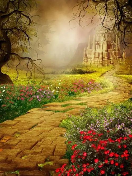 复古的梦幻童话公主城堡