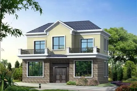 新款二层小别墅15万-林塘美居轻钢别墅