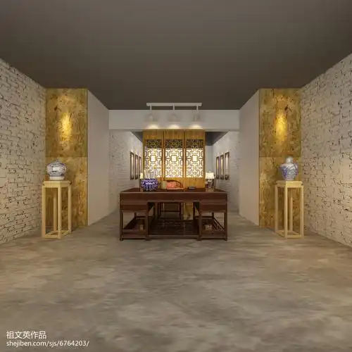 祖文英作品书画展厅文化艺术1500m05设计图片赏析--土巴兔装修效果