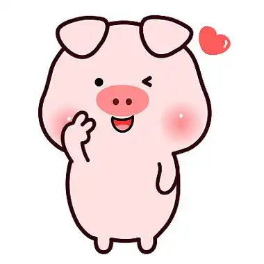 小猪情侣头像一左一右,小猪情侣头像一左一右有爱心-可爱头像