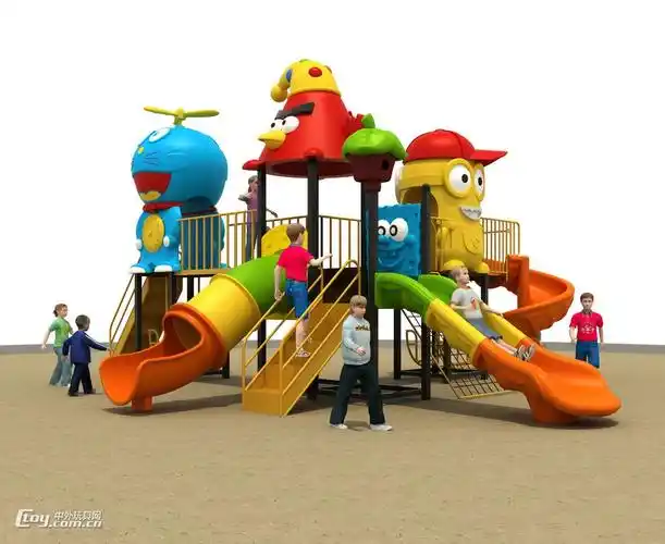 三亚生产儿童乐园户外滑梯组合游乐场设备 大风车幼教玩具