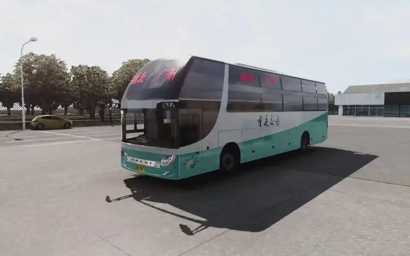 欧卡2mod:安凯6127卧铺大巴_哔哩哔哩_bilibili