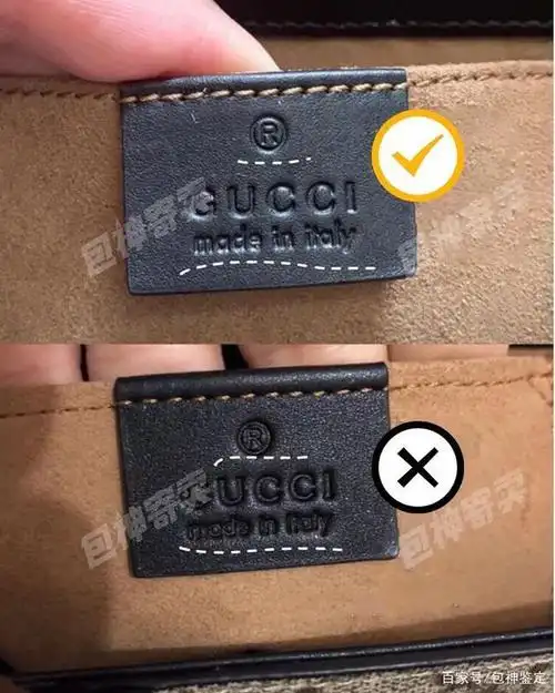奢侈品鉴定第89期丨gucci padlock 链条包的真假对比鉴定