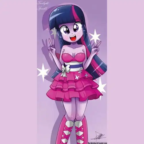 当小马宝莉变成少女