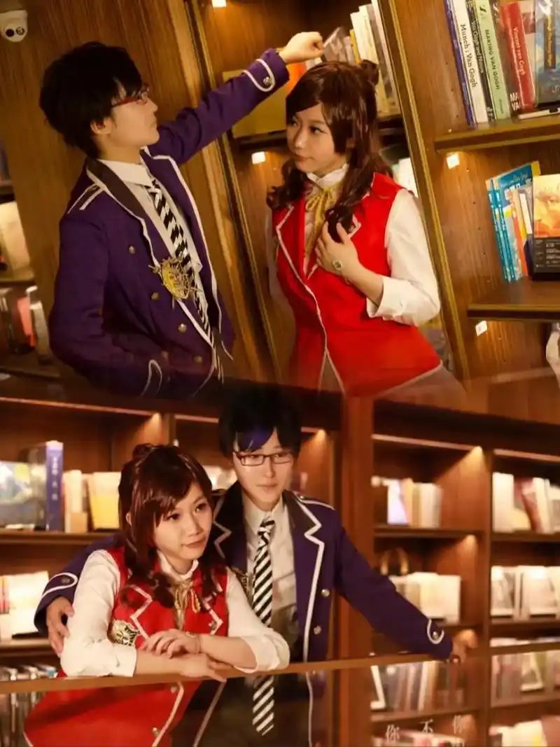 萌学园cos|谜亚星×帝蒂娜.『保护公主的不一定是王子,也可 - 抖音