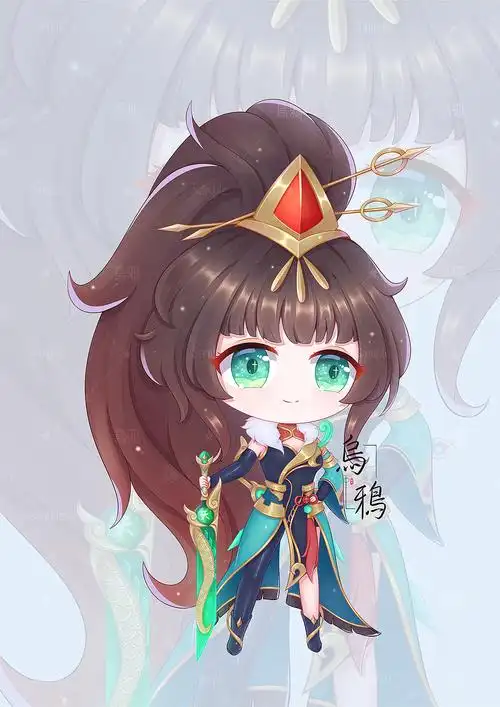 王者荣耀q版同人花木兰全皮肤