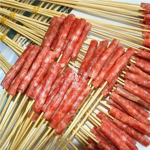 广式香肠小串一口肠手把小香肠串腊肠小串100串烧烤火锅串串香 5包