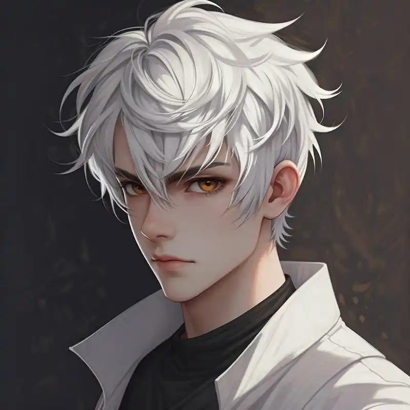 99白发帅哥动漫头像大放送95 喔,这组白发帅哥动漫头像真的太帅了