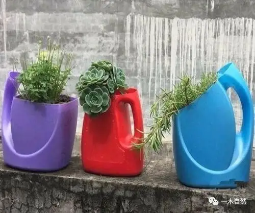 在家春天计划:家里这些废旧物可以变成漂亮花盆