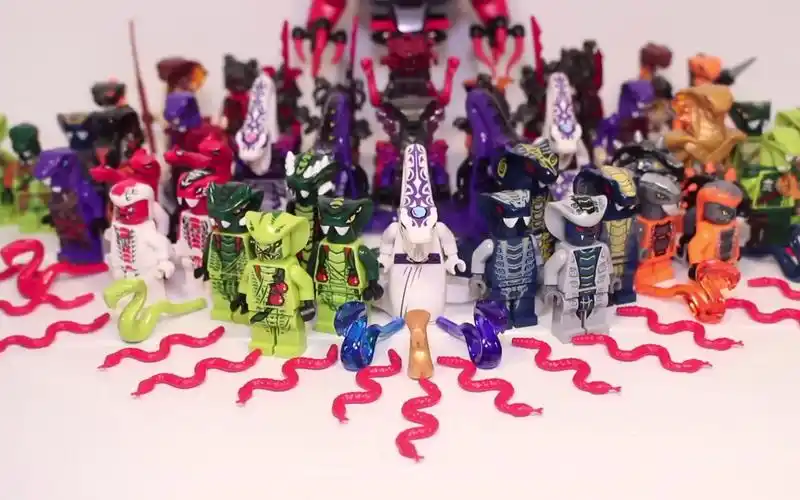 乐高幻影忍者蛇怪人仔大盘点
