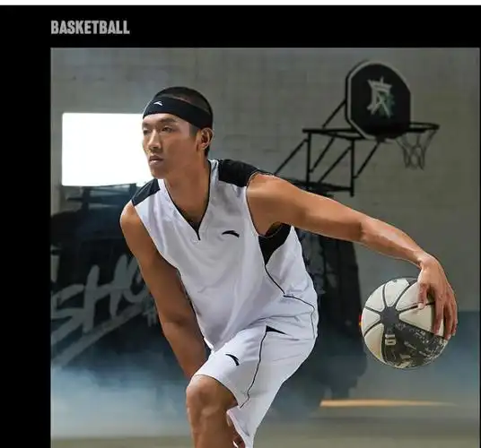 安踏篮球服套装男要疯比赛学生训练服健身运动衣背心短裤两件套l码红