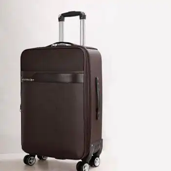行李箱新款男箱子旅行箱拉杆箱24寸学生个性拉箱大防水密码箱 901啡色