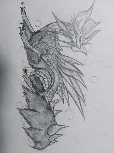 手残党的作品,怪物猎人的"设计"与绘画