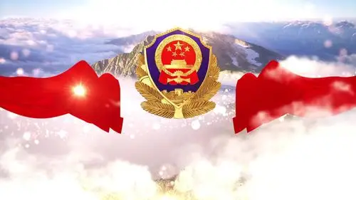 无插件-大气公安警察警徽片头ae模版-2_ae模板下载(编号:2769913)_ae