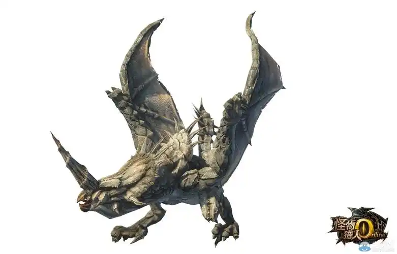 怪物猎人ol白一角龙来自远古的龙族