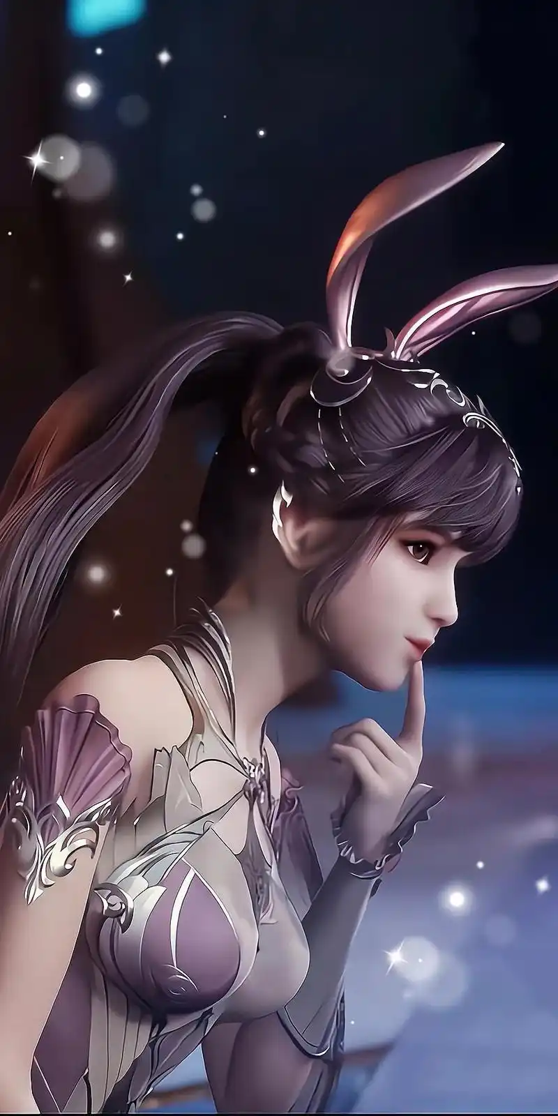 斗罗大陆最美小舞全面屏手机壁纸