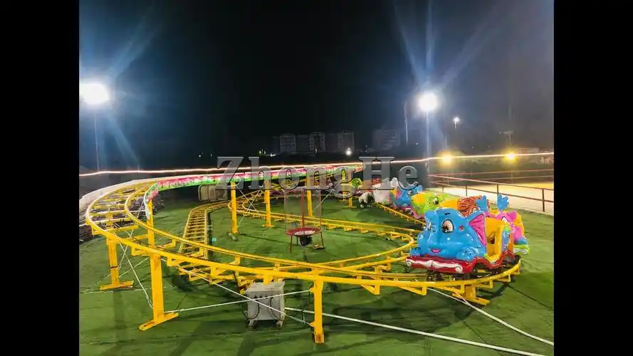 太空穿梭 小成本创业,适合赶庙会移动方便的儿童过山车上座率高,拆装