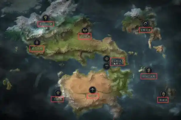 lol新版本小地图(拳头官方推出瓦罗兰大陆世界观地图)(3)