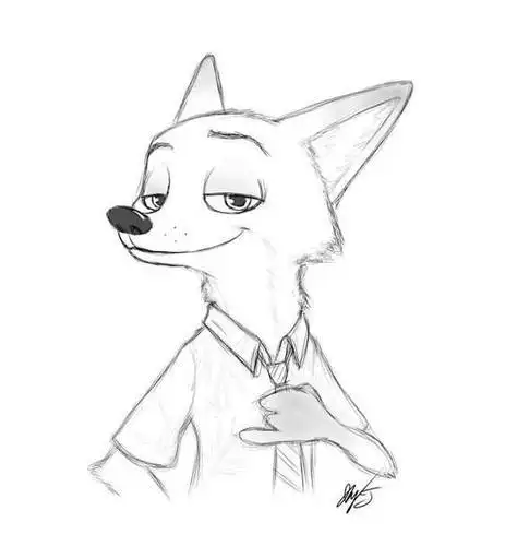 来自中疯狂动物城狐尼克简笔画疯狂动物城建筑简笔画