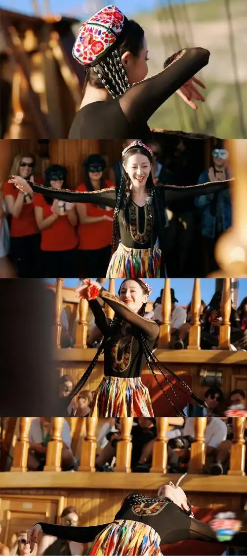 迪丽热巴花儿与少年##迪丽热巴和烟烟甜美爱情故事