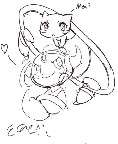 宠物小精灵简笔画视频神奇宝贝梦幻怎么画神奇宝贝梦幻简笔画简单好看