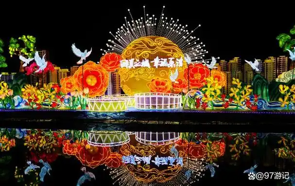 浙江温州乐清市东运河公园花灯打卡攻略来了