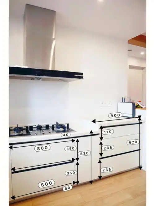 收藏这个尺寸橱柜抽屉设计不翻车78