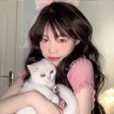 真人少女心粉色系可爱头像 高清好看的真人粉系少女头像可爱图片_女生