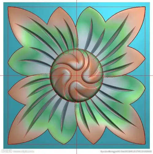 门花窗花洋花精雕图浮雕图灰度图图片