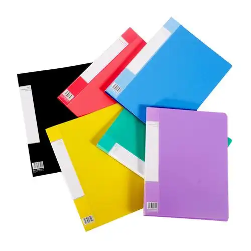 a4资料册学生资料试卷夹子【4个装】