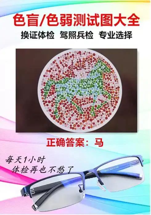如何矫正色弱,色弱测试图第六版,想测试自己有没有色弱,试试第 - 抖音
