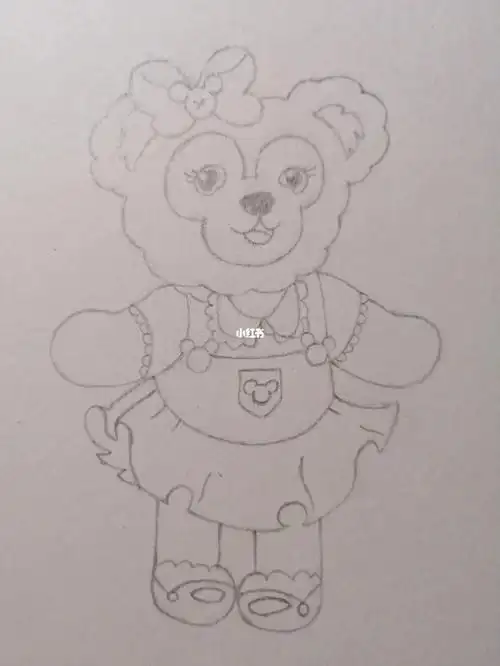 简笔画  #玫玫  #迪斯尼  #雪莉玫