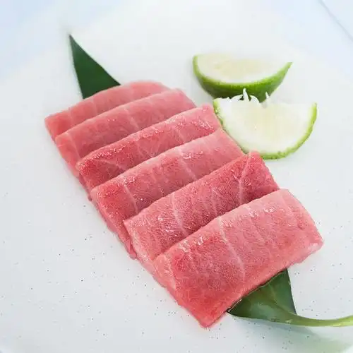 蓝旗金枪鱼新鲜刺身中脂otoro超低温中腩腹肉生鱼片金枪鱼