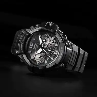 casio卡西欧手表男运动潮流学生大表盘黑武士黑暗之心mcw100户外