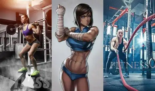 健身壁纸更新:最佳训练状态应该是这样的!