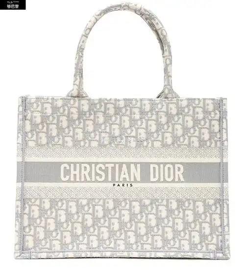 dior迪奥 21年秋冬 女士 手提包 dior book 小号帆布手提袋 diokbp2k