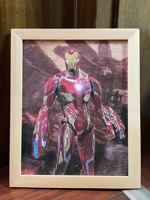 彩铅素描 | 钢铁侠