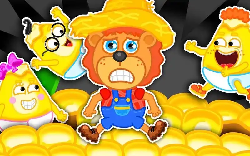 小狮子动画-利用增长药水使农作物急速扩大,引发的后果?