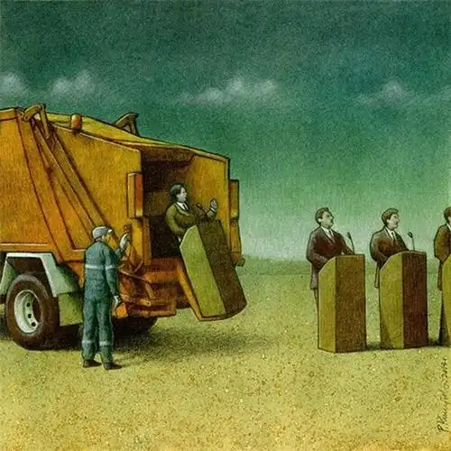 颠覆你世界观的讽刺漫画,你看懂了几张?