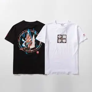 中国李宁敦煌莫高窟t恤短袖男女同款情侣短袖纯棉运动时尚学生恤