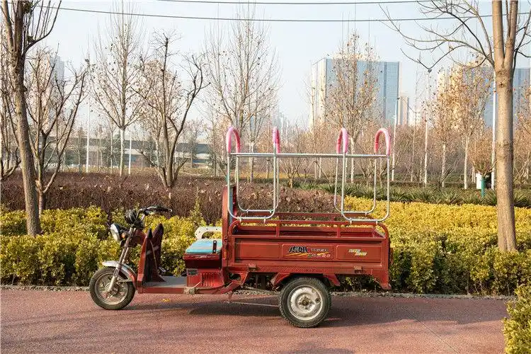 三轮车车篷支架圆管加粗加厚结实耐用车棚架镀锌铁管后车厢架仅架子不