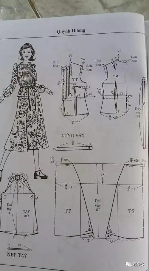 7月份的贵妇人精选图纸分享挑选一下,各种女装夏季的裁剪图,连衣裙
