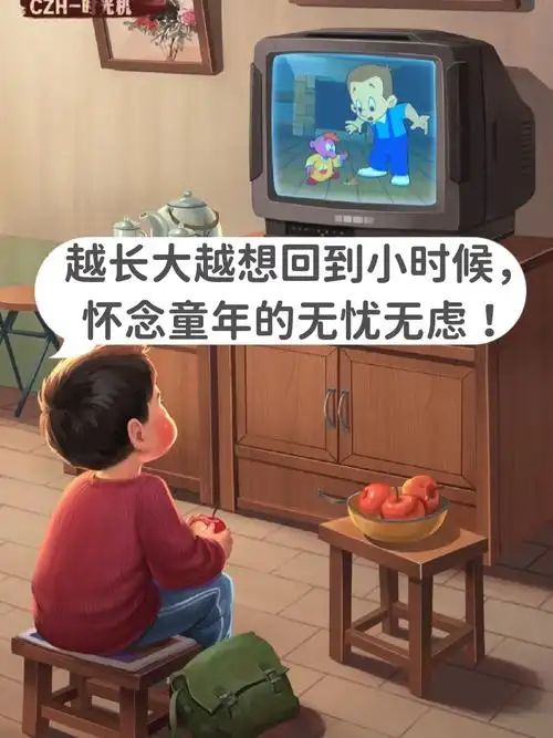 越长大越想回到小时候,怀念童年的无忧无虑!